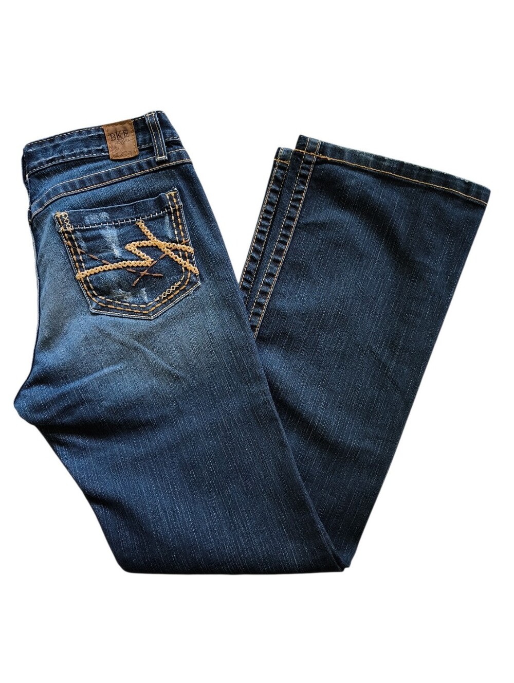 BKE Women's Dark Wash "Kate" Boot Cut Jeans Size 29